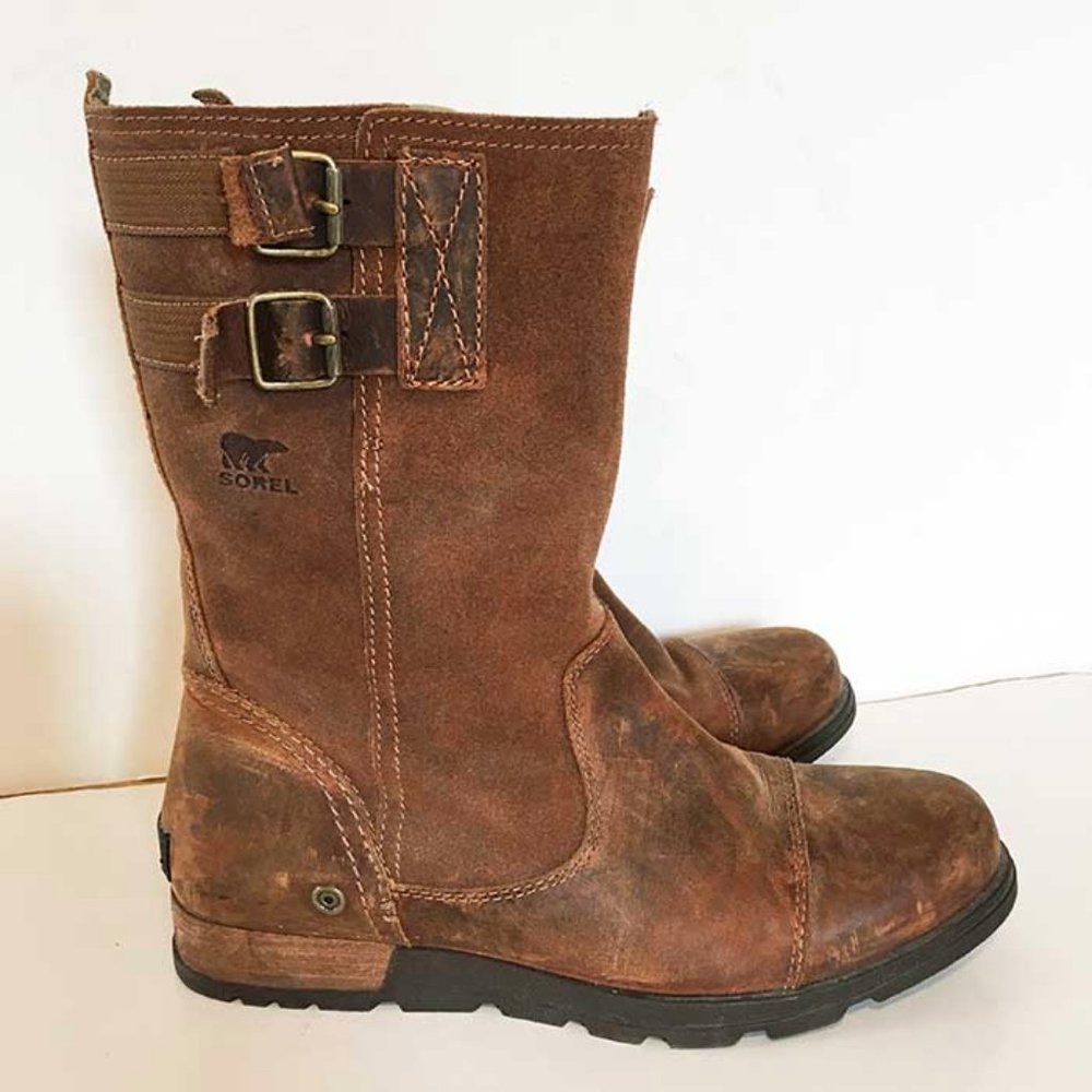 Sorel Women's Major Low Chukka Boots, Grizzly Bear - Size 8